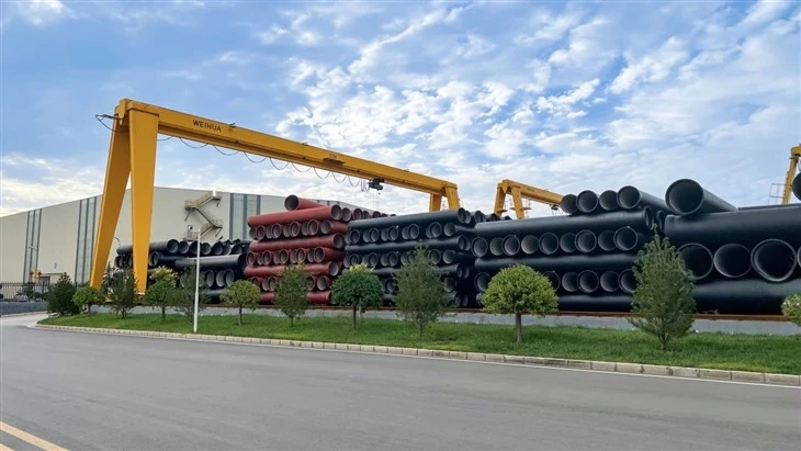 ISO2531 Ductile Casting Iron Pipe Class K9 suppliers
