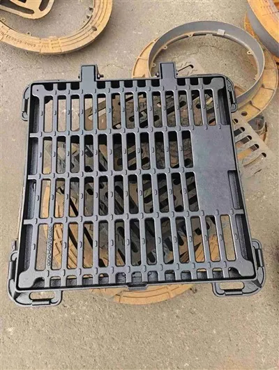 Rejilla de drenaje pluvial de hierro dúctil D400
