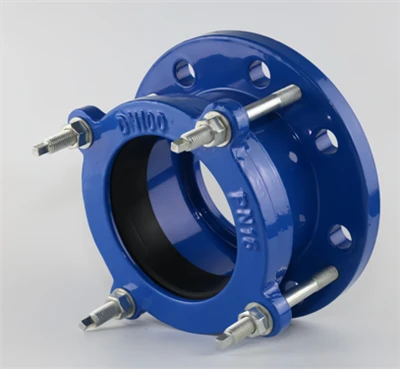 Adaptador de brida de hierro dúctil DN100